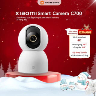 Camera Xiaomi Mi Home Security C700 - Bảo mật thông minh với độ rõ nét 4K - Bảo Hành 12 Tháng