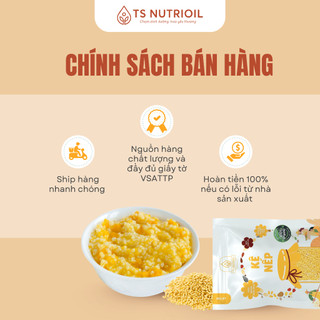 Hạt Kê Nếp Hữu Cơ TS Nutrioil, Đã Tách Vỏ Cho Bé Ăn Dặm, Làm Sữa Hạt, Nấu Súp, Ăn Kiêng.