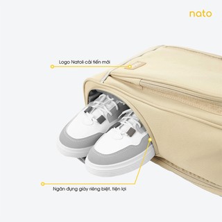 Balo cầu lông chính hãng Natoli nam nữ đựng giày, đựng laptop chống nước - ProSport Backpack B26