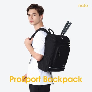 Balo cầu lông chính hãng Natoli nam nữ đựng giày, đựng laptop chống nước - ProSport Backpack B26