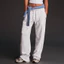 Quần ống suông nữ, quần thể thao thun ống rộng dây rút basic chạy bộ Naomi Pants LND (Có BIG SIZE)