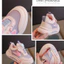 Giày Thể Thao Bé Gái Nút Vặn Thông Minh, Giày Sneakers Trẻ Em Đế Êm Chống Trơn Trượt Phong Cách Hàn Quốc Cao Cấp