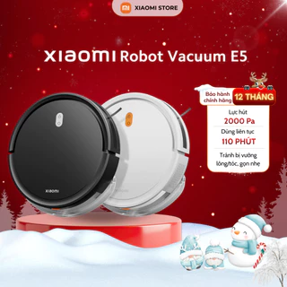 [Hỏa Tốc] Robot hút bụi lau nhà XIAOMI Vacuum E5 - Điều khiển qua ứng dụng - BH 12 Tháng Chính Hãng