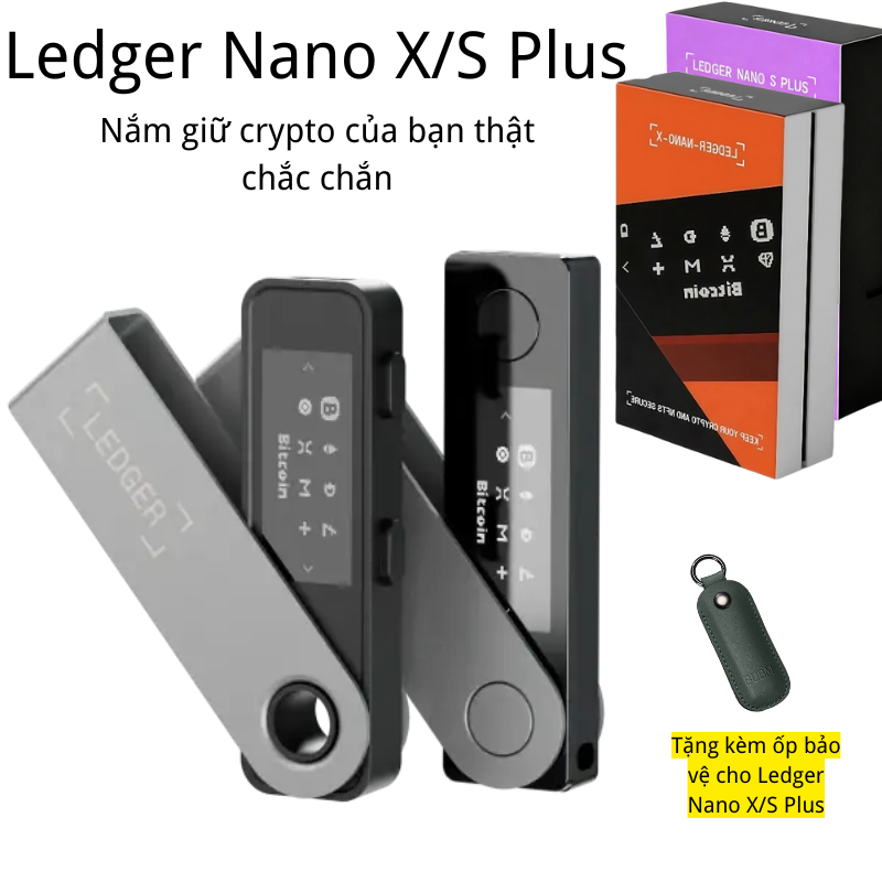 Aenllosi for Ledger Nano X S S Plus BTC Bitcoin Crypto Hardware Wallet Aluminum Alloy Case (Amethyst Purple