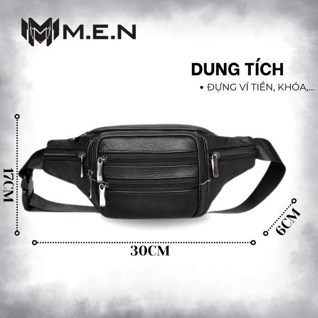 Túi đeo ngực Da loại 1 M.E.N kháng nước [NEW]