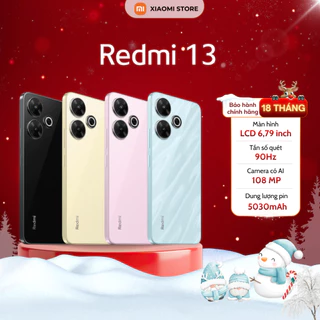 Điện thoại XIAOMI Redmi 13 6GB/128GB - 8GB/128GB Chính hãng bảo hành 18 tháng