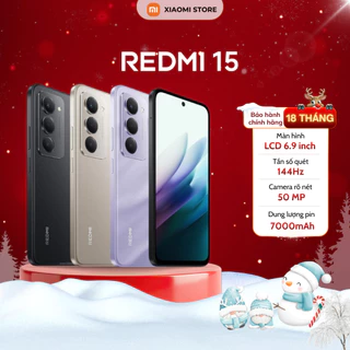 Điện Thoại Xiaomi Redmi 15 6/128GB - 8/128GB Bản Quốc Tế - Bảo hành 18 Tháng