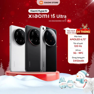 Điện thoại Xiaomi 15 Ultra 16/512GB - 16/1TB - Hàng Chính Hãng ( Nguyên Seal Chưa Active )