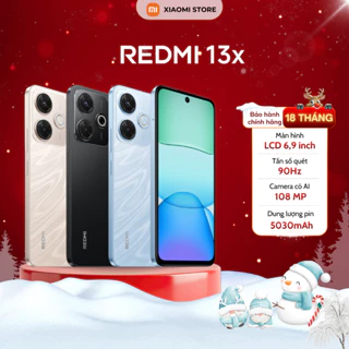 Điện thoại Xiaomi Redmi 13X 6/128GB - 8GB/128GB - Hàng chính hãng - Bảo hành 18 tháng