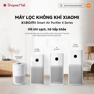 Máy Lọc Không Khí Xiaomi Mi Air Purifier 4 Compact/ 4 Lite/ Gen 4 - Sạch Bụi Mịn PM2.5