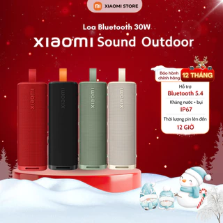 Loa Bluetooth Xiaomi Sound Outdoor 30w Bass Mạnh Mẽ - Pin 12 Giờ - Chính Hãng Bảo Hành 12 Tháng