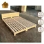 Giường pallet gỗ quế thơm, giường gỗ đa dạng kích thước cao 30cm(có video hướng dẫn lắp)