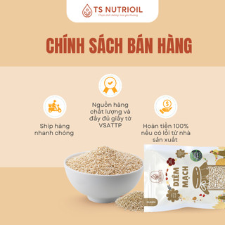 Diêm Mạch Trắng Hữu Cơ Giàu Protein Thực Vật, Không Gluten, Quinoa Trắng TS Nutrioil