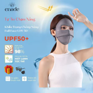 Khẩu Trang Chống Nắng Full Face Enade (Có gọng) UPF 50+ Bảo Vệ Toàn Diện Ngăn Chặn Tia UV 98% Thoải Mái Khi Sử Dụng Hàng
