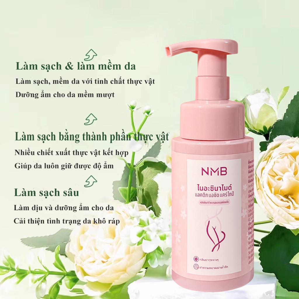 Bọt Vệ Sinh Phụ Nữ Dịu Nhẹ Dung dịch vệ sinh phụ Mousse chăm sóc phụ nữ feminine wash 200ML