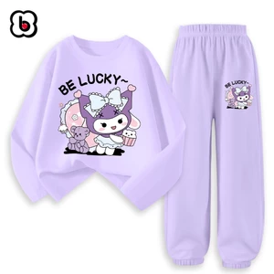Đồ bộ thu đông bé gái BabyloveGO chất thun cotton mềm mịn thoáng mát BD-RM06