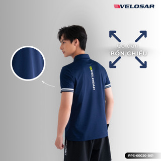 Áo Polo Thể Thao Nam VELOSAR Thoáng Mát Co Dãn Phù Hợp Pickleball, Golf, Tennis, LifeStyle PPS-60020