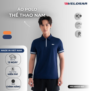 Áo Polo Thể Thao Nam VELOSAR Thoáng Mát Co Dãn Phù Hợp Pickleball, Golf, Tennis, LifeStyle PPS-60020