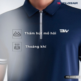 Áo Polo Thể Thao Nam VELOSAR Thoáng Mát Co Dãn Phù Hợp Pickleball, Golf, Tennis, LifeStyle PPS-60020