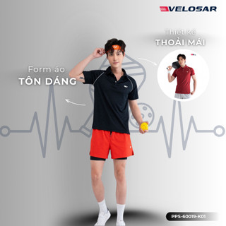 Áo polo thể thao pickleball nam VELOSAR PPS-60019