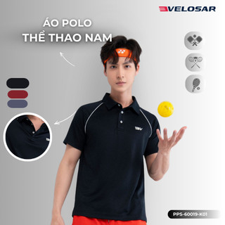 Áo polo thể thao pickleball nam VELOSAR PPS-60019