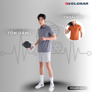 Áo polo thể thao Nam Pickleball, Golf, Cầu lông, Tennis VELOSAR PPS-60011