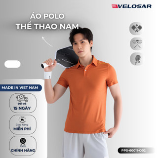 Áo polo thể thao Nam Pickleball, Golf, Cầu lông, Tennis VELOSAR PPS-60011