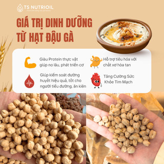 Đậu Gà Hữu Cơ Chickpeas Giàu Protein Lành Tính Ts Nutrioil