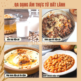 Đậu Gà Hữu Cơ Chickpeas Giàu Protein Lành Tính Ts Nutrioil