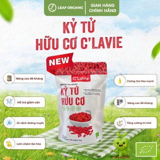 Kỷ tử hữu cơ C'Lavie 170gr có chứng nhận hữu cơ EU