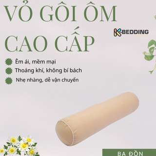 Vỏ Gối Ôm Hàn Quốc K-Bedding by Everon 80x100 – Vải Microfiber Mềm Mịn, Thoáng Khí, Bền Đẹp