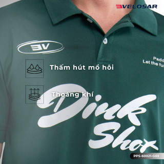 Áo polo thể thao Nam Pickleball, Golf, Cầu lông, Tennis VELOSAR PPS-60021