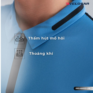 Áo polo thể thao Nam Pickleball, Golf, Cầu lông, Tennis VELOSAR PPS-60022
