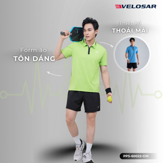 Áo polo thể thao Nam Pickleball, Golf, Cầu lông, Tennis VELOSAR PPS-60022