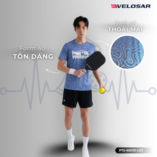 Áo thể thao Nam Pickleball, Golf, Cầu lông, Tennis VELOSAR PTS-60010