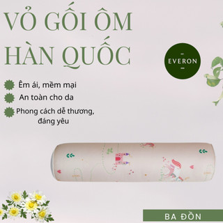 Vỏ Gối Ôm Everon BST2026 Đơm Hoa, Áo Gối Ôm Tencel/Modal/Cotton, 80x100, Mềm Mịn Thoáng Khí