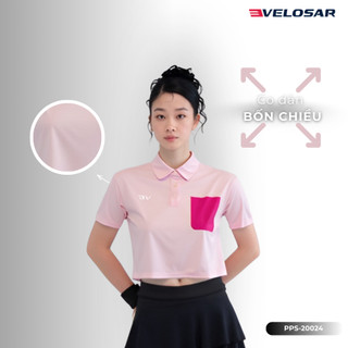 Áo polo thể thao Pickleball, Golf, Cầu lông, Tennis nữ VELOSAR PPS-20024