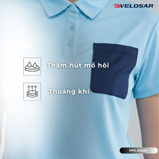 Áo polo thể thao Pickleball, Golf, Cầu lông, Tennis nữ VELOSAR PPS-20024