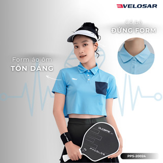 Áo polo thể thao Pickleball, Golf, Cầu lông, Tennis nữ VELOSAR PPS-20024