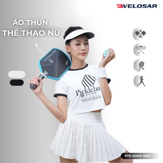 Áo thun thể thao nữ Pickleball, Golf, Cầu lông, Tennis VELOSAR PTS-20012