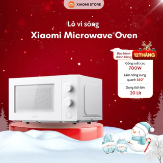 Lò Vi Sóng Xiaomi Microwave Oven EU - Dung tích 20L, 5 chế độ nấu - Bảo Hành Chính Hãng 12 Tháng
