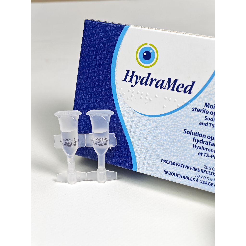 [1 TUÝT] Nước Nhỏ Mắt Carase Giữ Ẩm Lens -  Kính Áp Tròng HydraMed 0,5ml