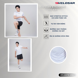 Áo thể thao Nam đa năng VELOSAR mỏng nhẹ, thoáng khí nhanh khô, thoải mái RTS-60078