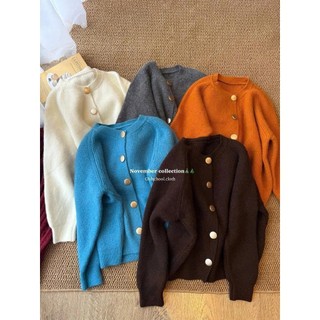 Áo len cardigan cúc to chất dày NABI CARDIGAN