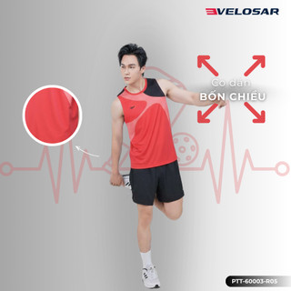 Áo thể thao Nam Pickleball, Golf, Cầu lông, Tennis VELOSAR PTT-60003