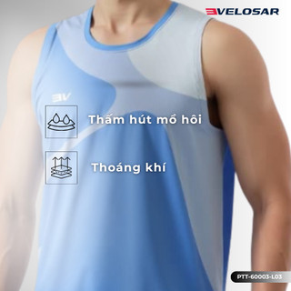 Áo thể thao Nam Pickleball, Golf, Cầu lông, Tennis VELOSAR PTT-60003