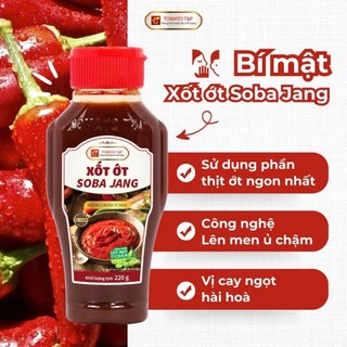 Xốt Ớt Soba Jang Gói 20g Tomato T&P, Chấm Đồ Chiên Nướng, Công Nghệ Lên Men Ủ Chậm Hàn Quốc- SJ20
