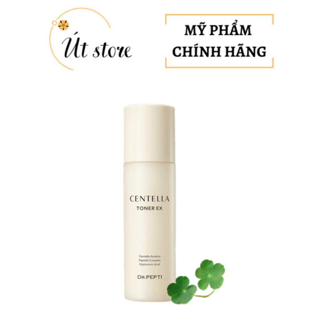 [Mẫu Mới] Toner Dr.Pepti Centella Toner EX dưỡng ẩm, phục hồi da trắng sáng căng bóng mịn màng.