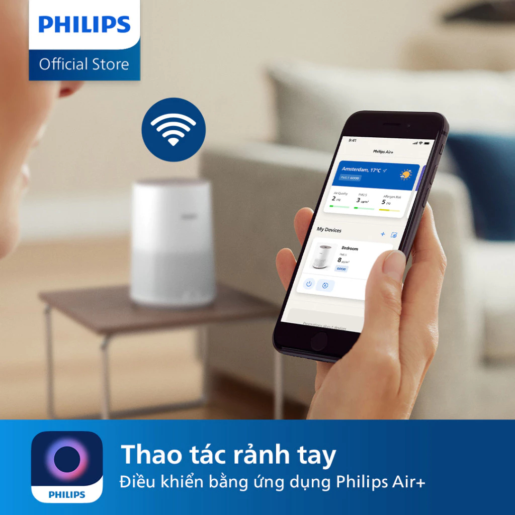 [LIVE] Máy Lọc Không Khí Philips AC0650 /10 có NanoProtect HEPA - Hàng Chính Hãng