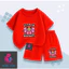 Set Bộ Mùa Hè Cho Bé, Hình Kitten Girl University Est. 1992, Thun Cotton Mềm Mại Co Giãn Tốt (M343)